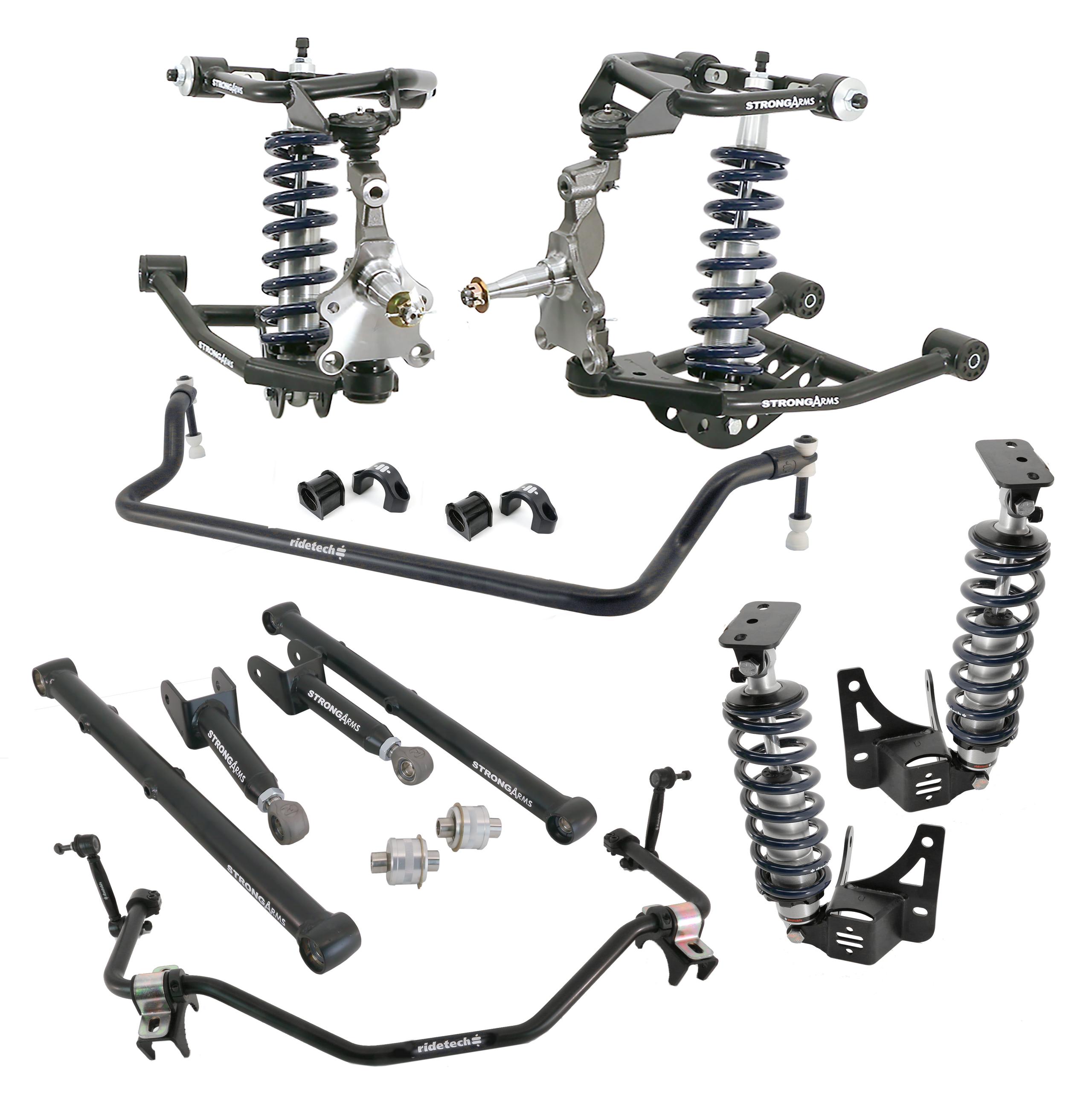 Ridetech HQ Coil-Over System For 1968-1972 GM A-Body. - 11240201