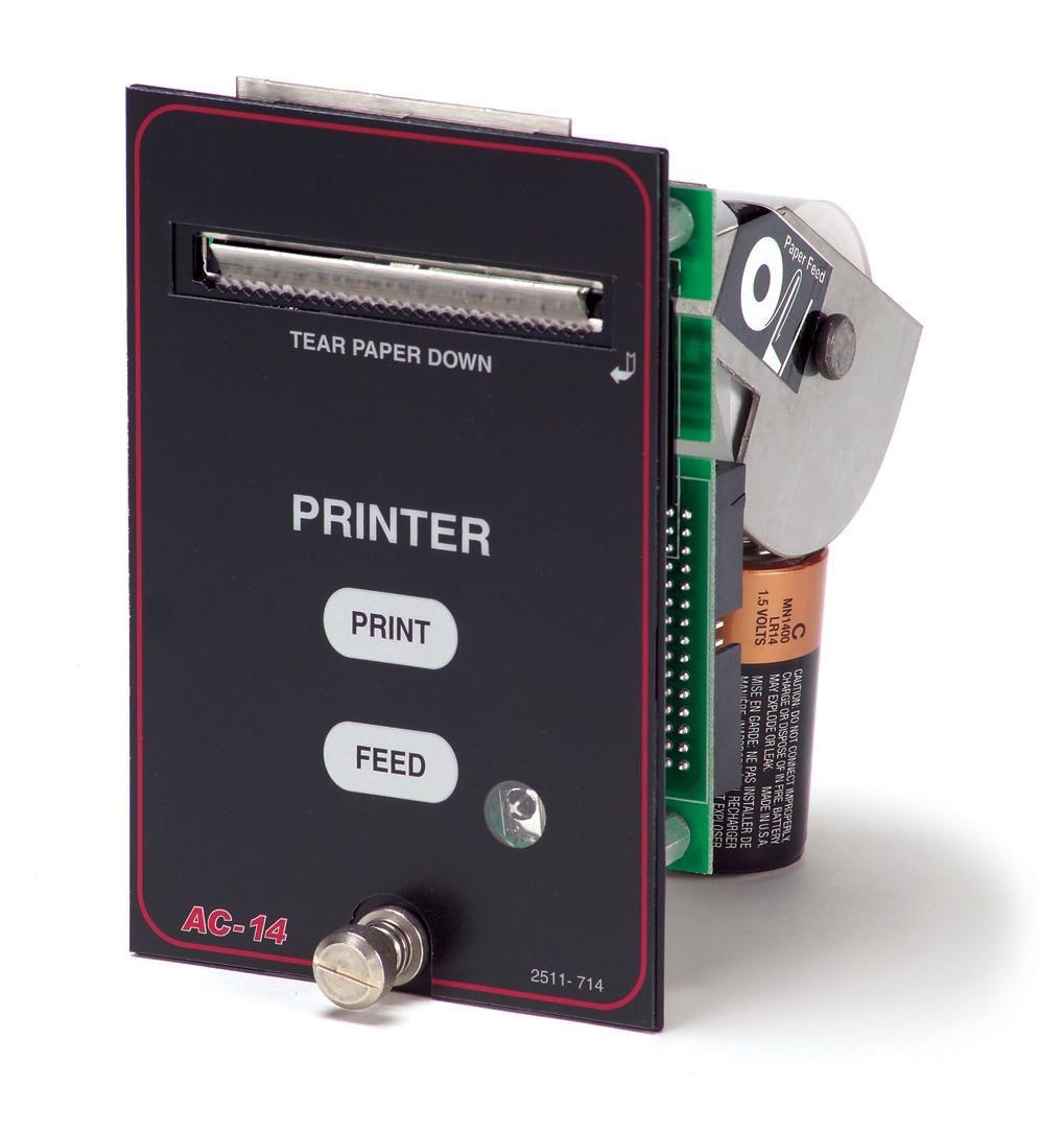Auto Meter AC-14; Modular Internal IR Printer - AC-14