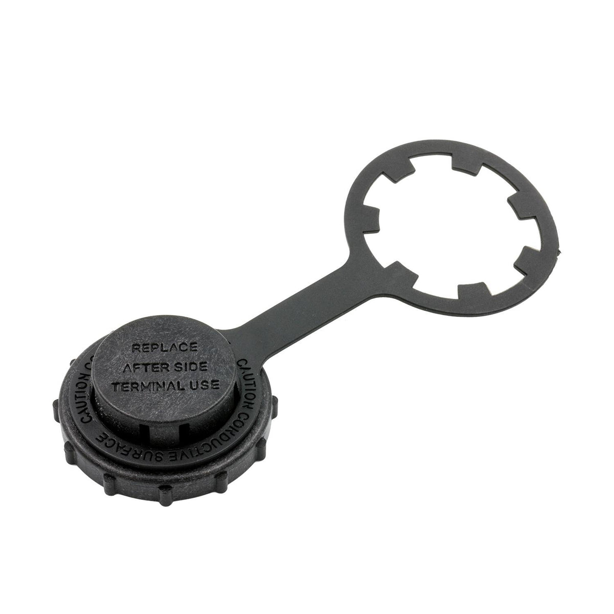 Auto Meter SIDE TERMINAL COVER AND TETHER, GATOR CLAMP - AC-40