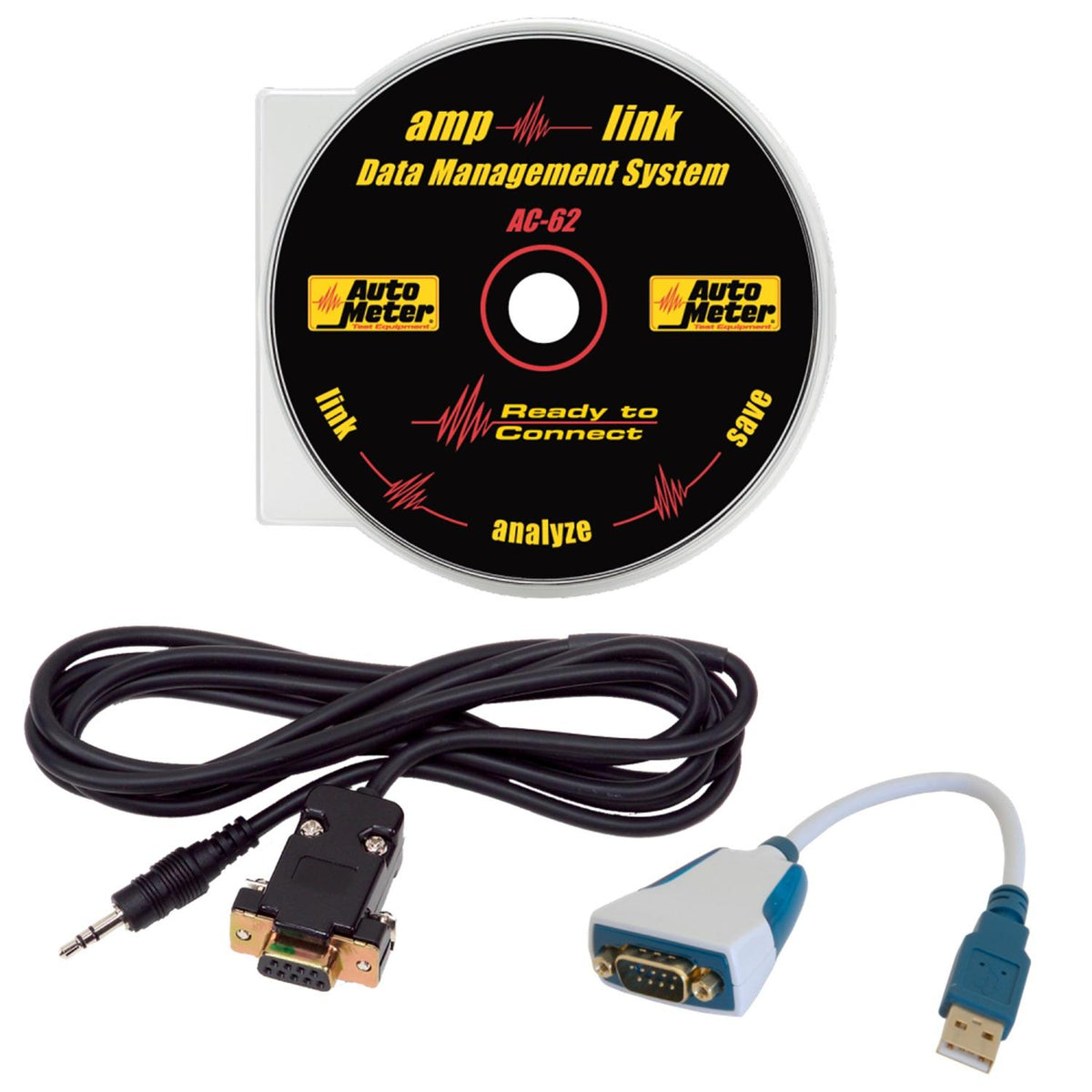 Auto Meter AMP-LINK DATA DOWNLOAD SOFTWARE/CABLE KIT - AC-63