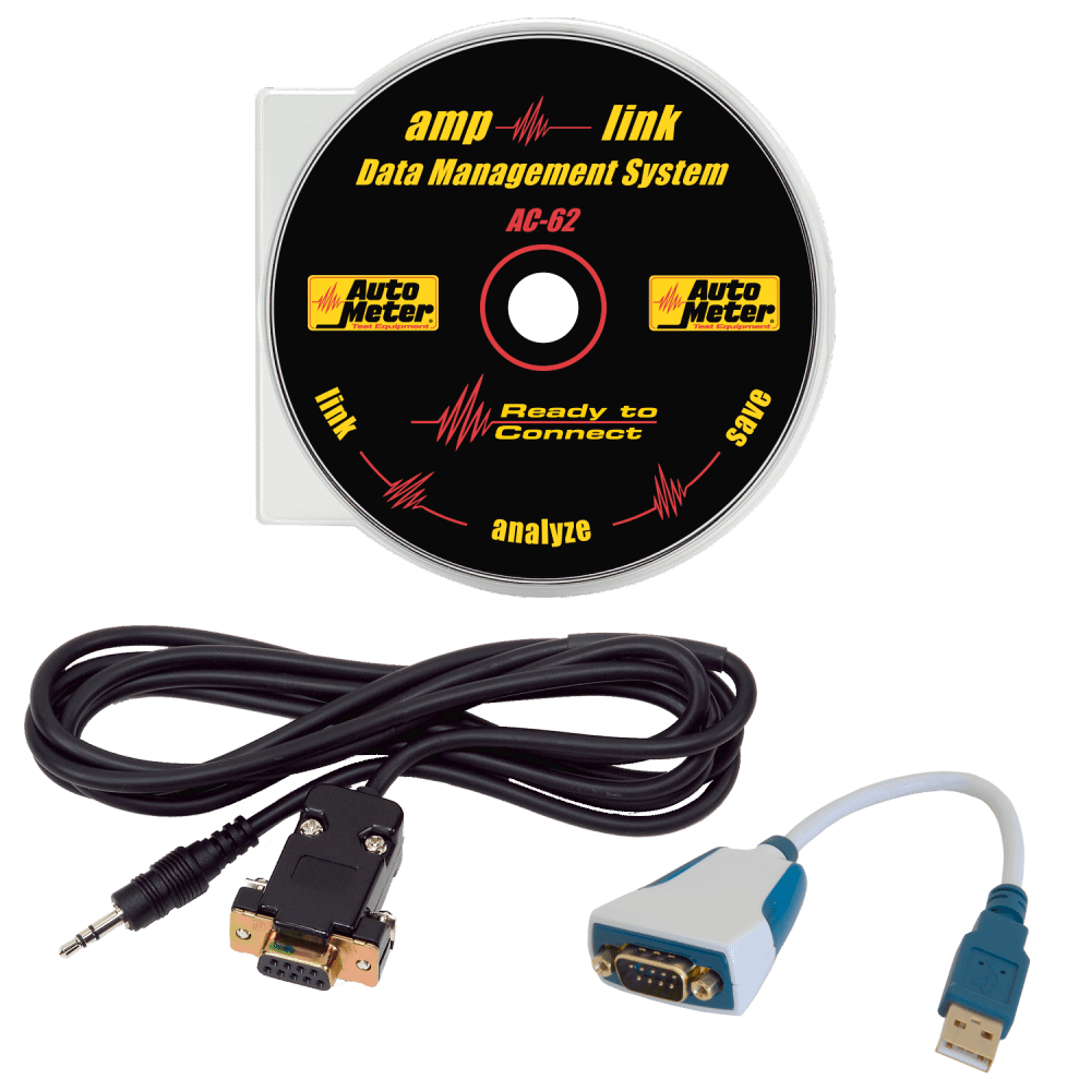 Auto Meter AMP-LINK DATA DOWNLOAD SOFTWARE/CABLE KIT - AC-63