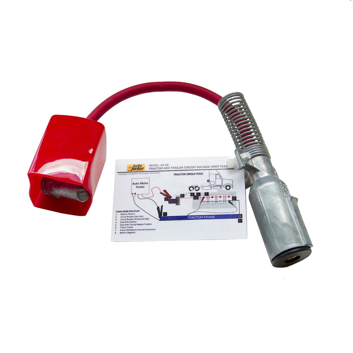 Auto Meter ADAPTER, SINGLE POLE, TRACTOR & TRAILER - AC-68