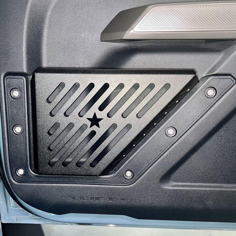 Rock Slide Engineering Bronco Front Metal Door Pockets (2021-2023 Bronco) - AC-DP-BR