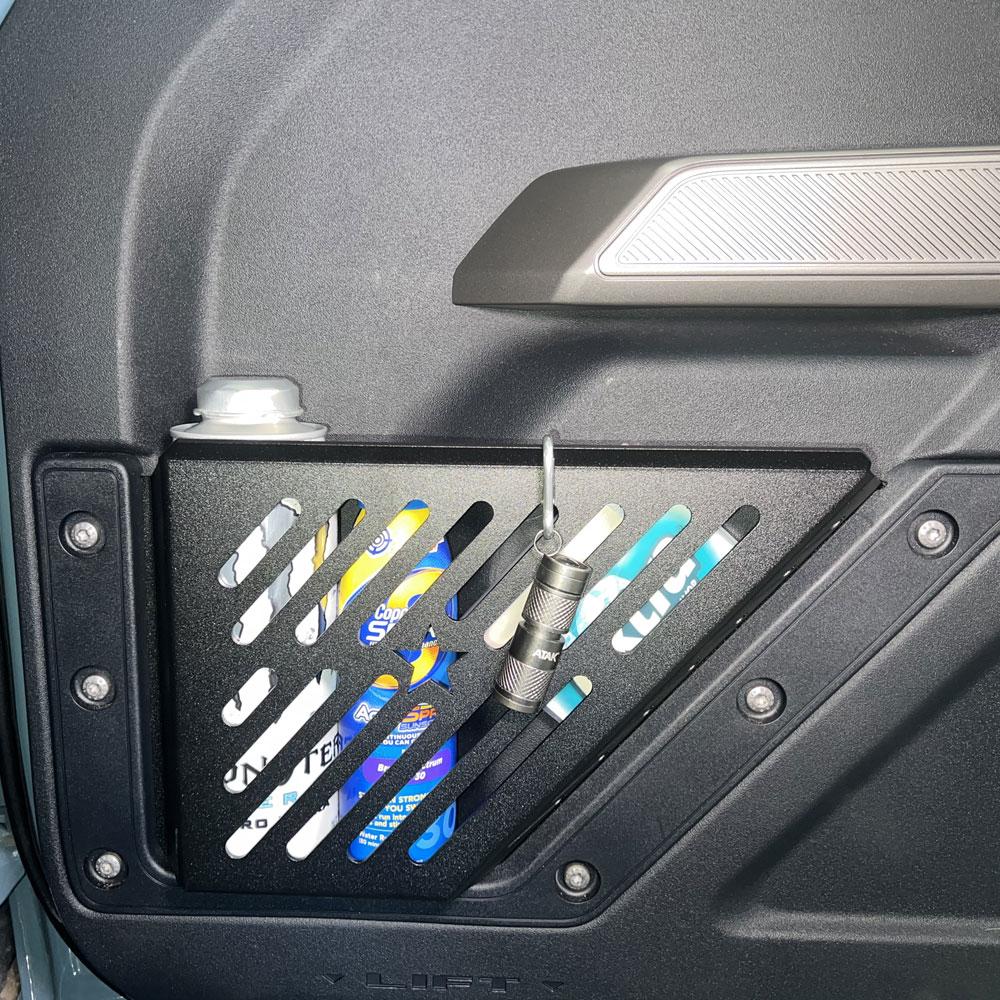 Rock Slide Engineering Bronco Front Metal Door Pockets (2021-2023 Bronco) - AC-DP-BR