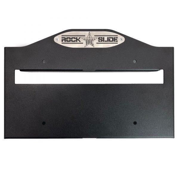 Rock Slide Engineering EZ License Plate Mount Black Aluminum - AC-EZ-LP
