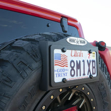 Rock Slide Engineering EZ License Plate Mount Black Aluminum - AC-EZ-LP