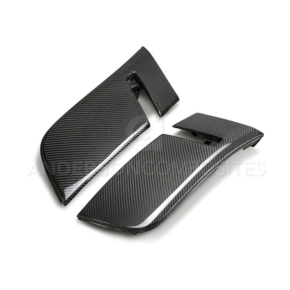 Anderson Composites Carbon fiber front flare extension panel for 2018 Dodge Challenger Hellcat widebody/Demon (2018 CHALLENGER HELLCAT WIDE BODY/DEMON) - AC-FBC18DGCHHC