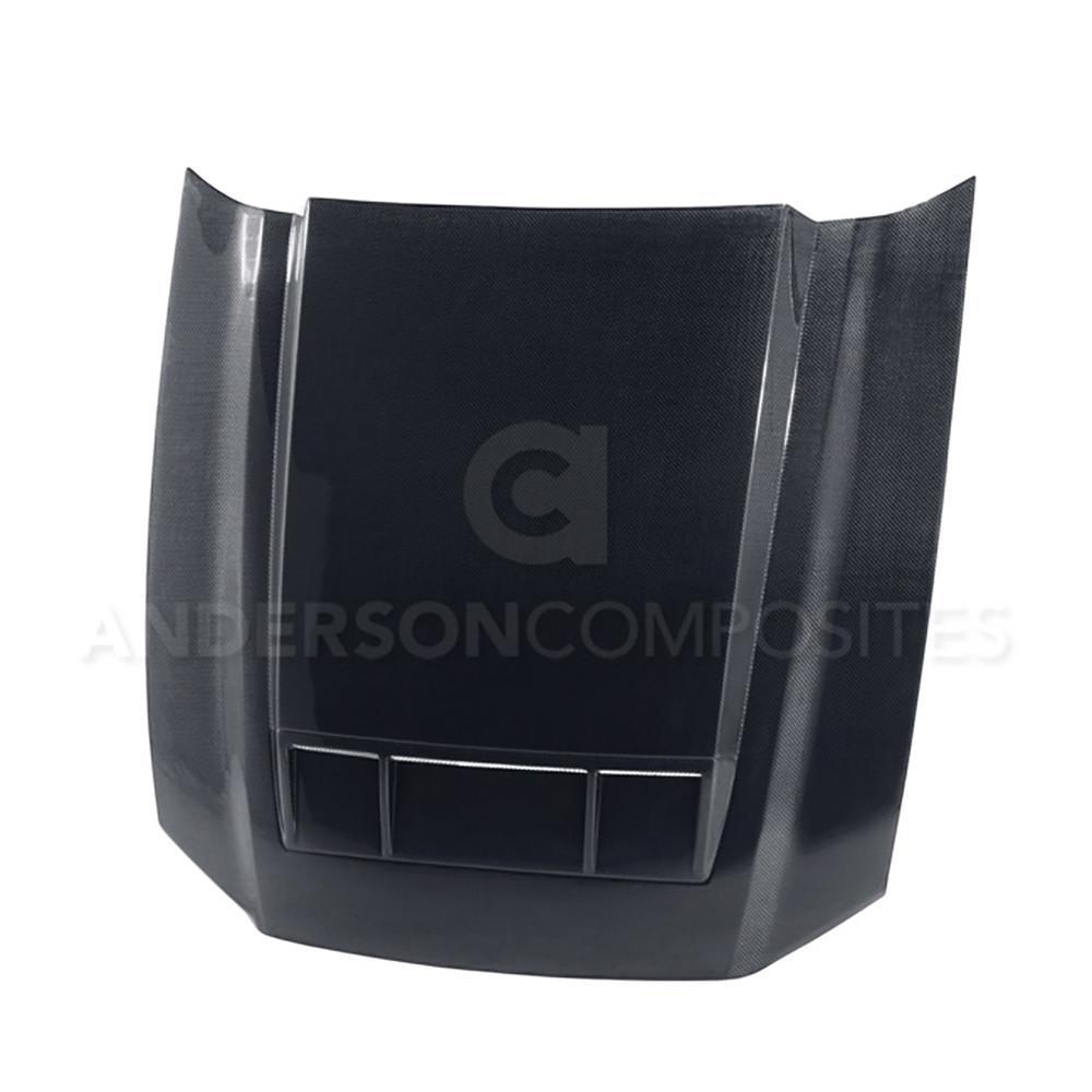 Anderson Composites HD1011FDMU-TS 2010-2014 Mustang TS-Style Carbon Fiber Hood