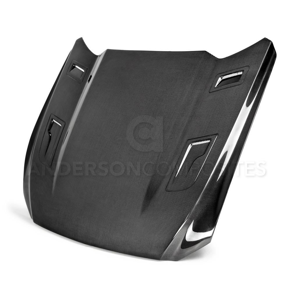 Anderson Composites Carbon Fiber Type-AT Hood – 2015-2017 Mustang (AC-HD15FDMU-AT)