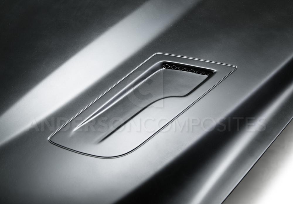 Anderson Composites Fiberglass Type-AT Hood – 2015-2017 Mustang (AC-HD15FDMU-AT-GF)