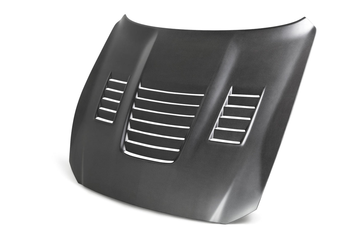 Anderson Composites AC-HD15FDMU350-CR-DRY 2015-2020 Mustang Shelby GT350 Dry Carbon Fiber Hood