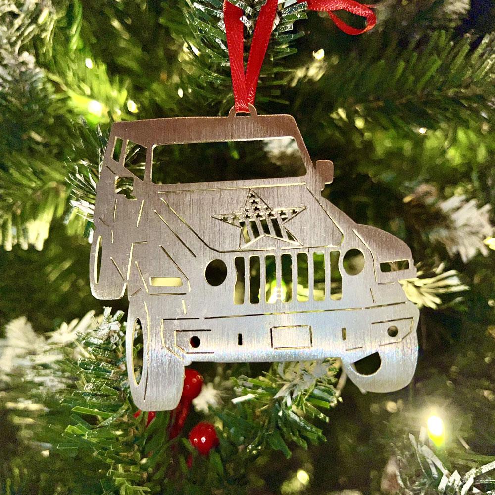 Rock Slide Engineering Jeep Christmas Tree Ornament - AC-ORN-JP