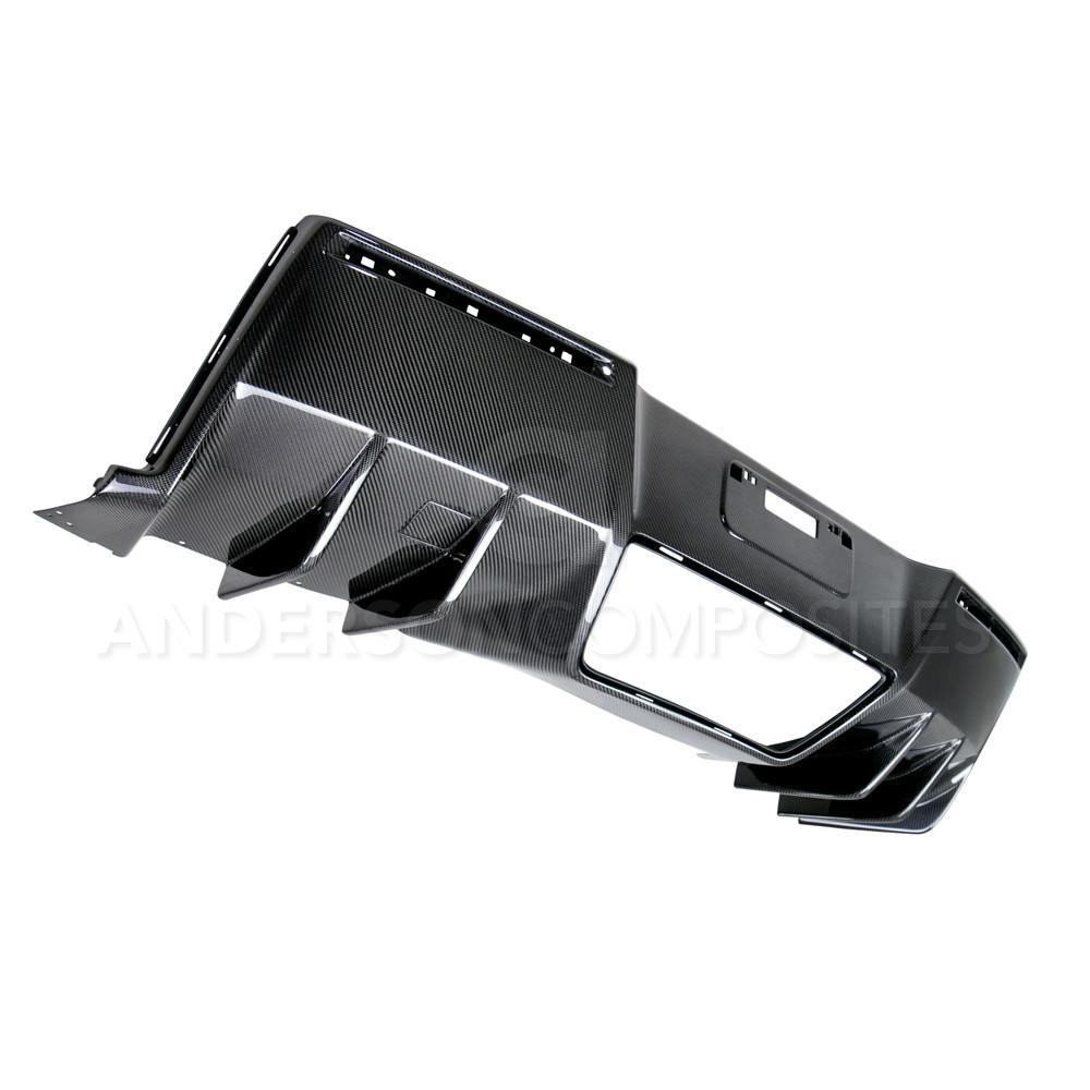Anderson Composites AC-RL14CHC7 2014-2019 Corvette C7 Carbon Fiber Rear Diffuser