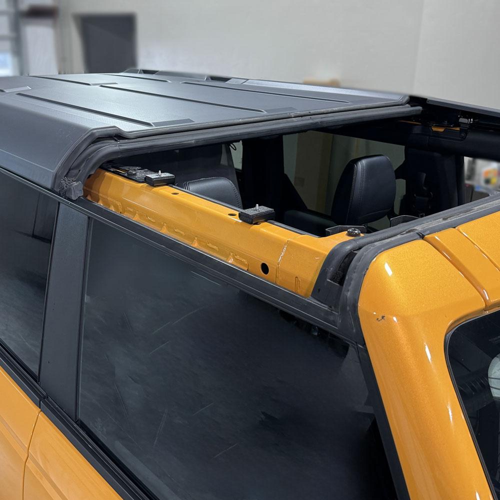 Rock Slide Engineering 2021-2023 Ford Bronco Roof Trim Pieces Front Door (2021-2023 Bronco) - AC-RP-BRF