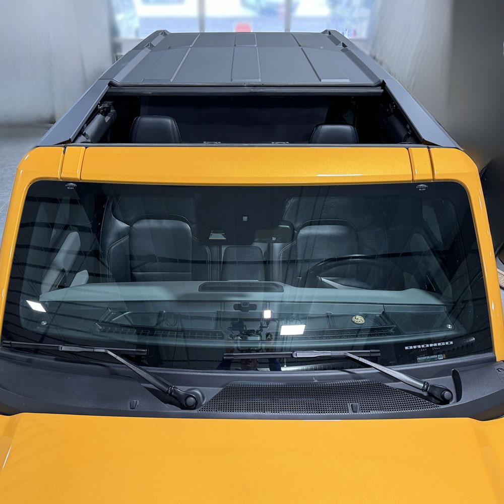 Rock Slide Engineering 2021-2023 Ford Bronco Roof Trim Pieces Front Door (2021-2023 Bronco) - AC-RP-BRF