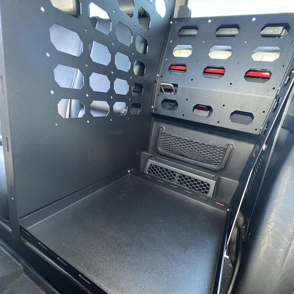 Rock Slide Engineering Rear Seat Cargo Rack 2020-2023 Jeep JT Gladiator (2020-2023 Gladiator) - AC-RR-100-JT4
