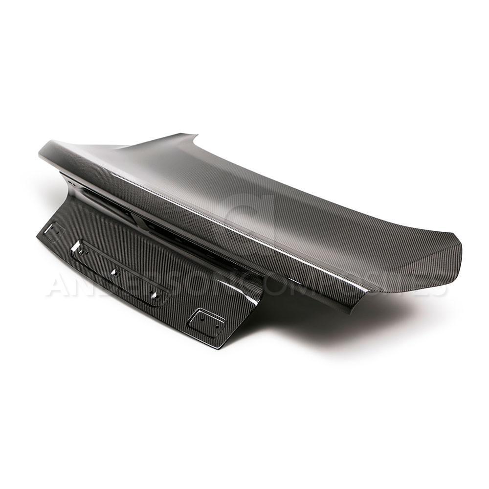 Anderson Composites TL15FDMU-DS 2015-2023 Mustang Double Sided Carbon Fiber Type-OE Trunk / Decklid