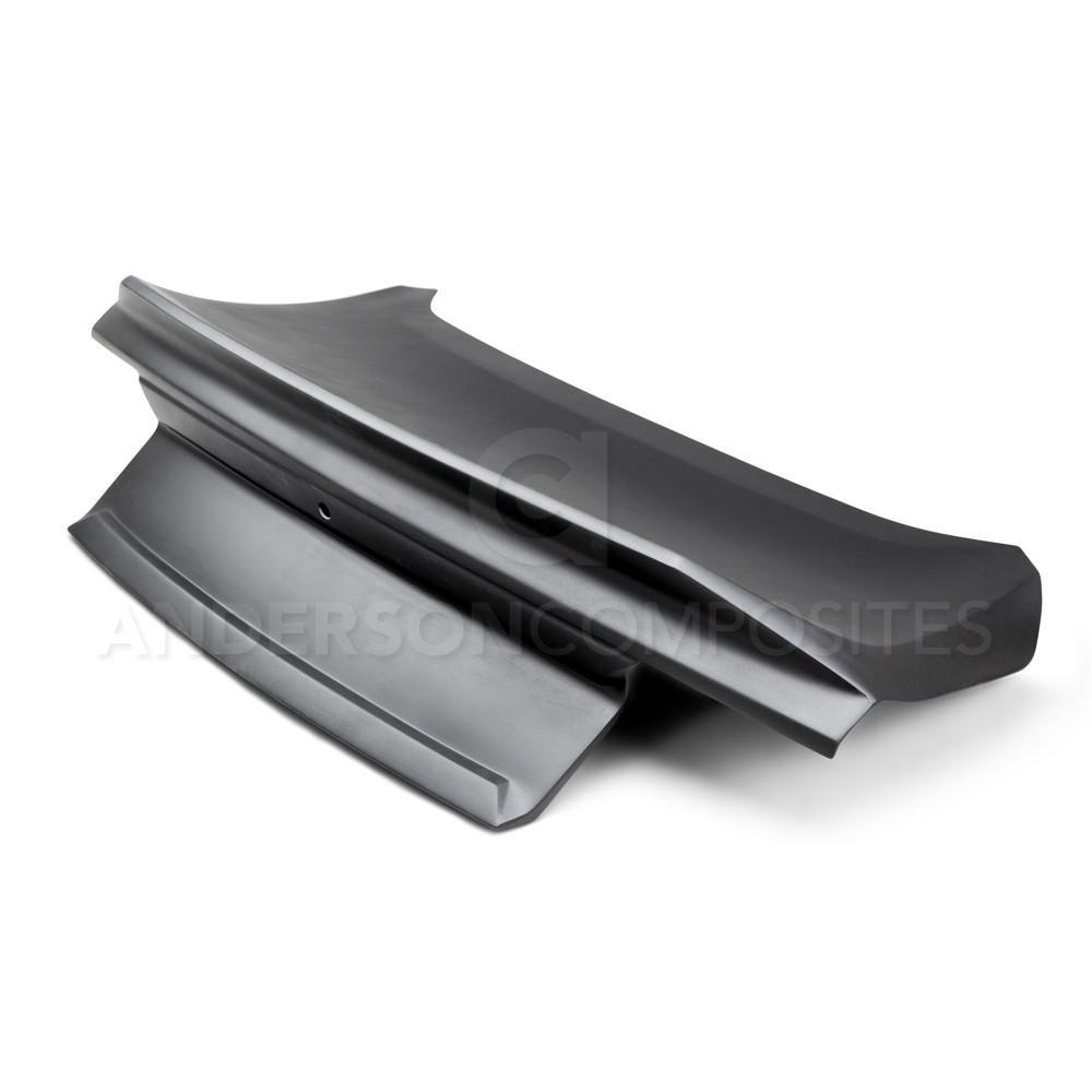 Anderson Composites 2015-2023 Mustang Fiberglass TYPE-ST Decklid with Integrated Spoiler - TL15FDMU-SA-GF