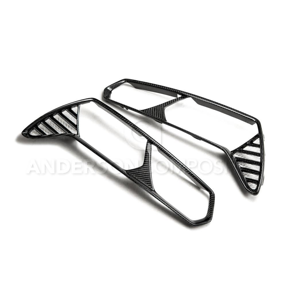 Anderson Composites AC-TLB14CHC7 2014-2019 Corvette C7 Taillight Bezels (Pair)