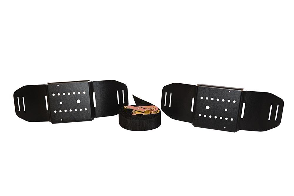 Rock Slide Engineering Spare Tire Mount EZ Rack Kit All Tire Sizes Basic Steel - AC-TR-102S