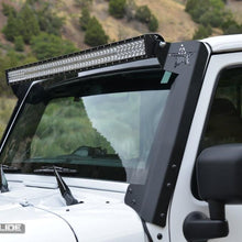 Rock Slide Engineering Jeep JK 50 Inch LED A-Pillar Brackets for 07-18 Wrangler JK (2007-2018 Wrangler, Wrangler JK) - AC-WS-100-JK