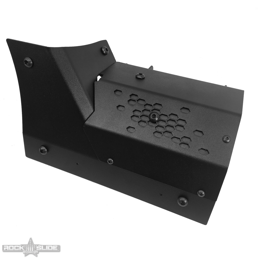 Rock Slide Engineering JL / JT Lower Larger Cowl LED Light Pod Brackets and Upper Bar Brackets (2021-2023 Wrangler, Gladiator) - AC-WS-211-JL