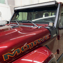 Rock Slide Engineering JL / JT Lower Larger Cowl LED Light Pod Brackets and Upper Bar Brackets (2021-2023 Wrangler, Gladiator) - AC-WS-211-JL