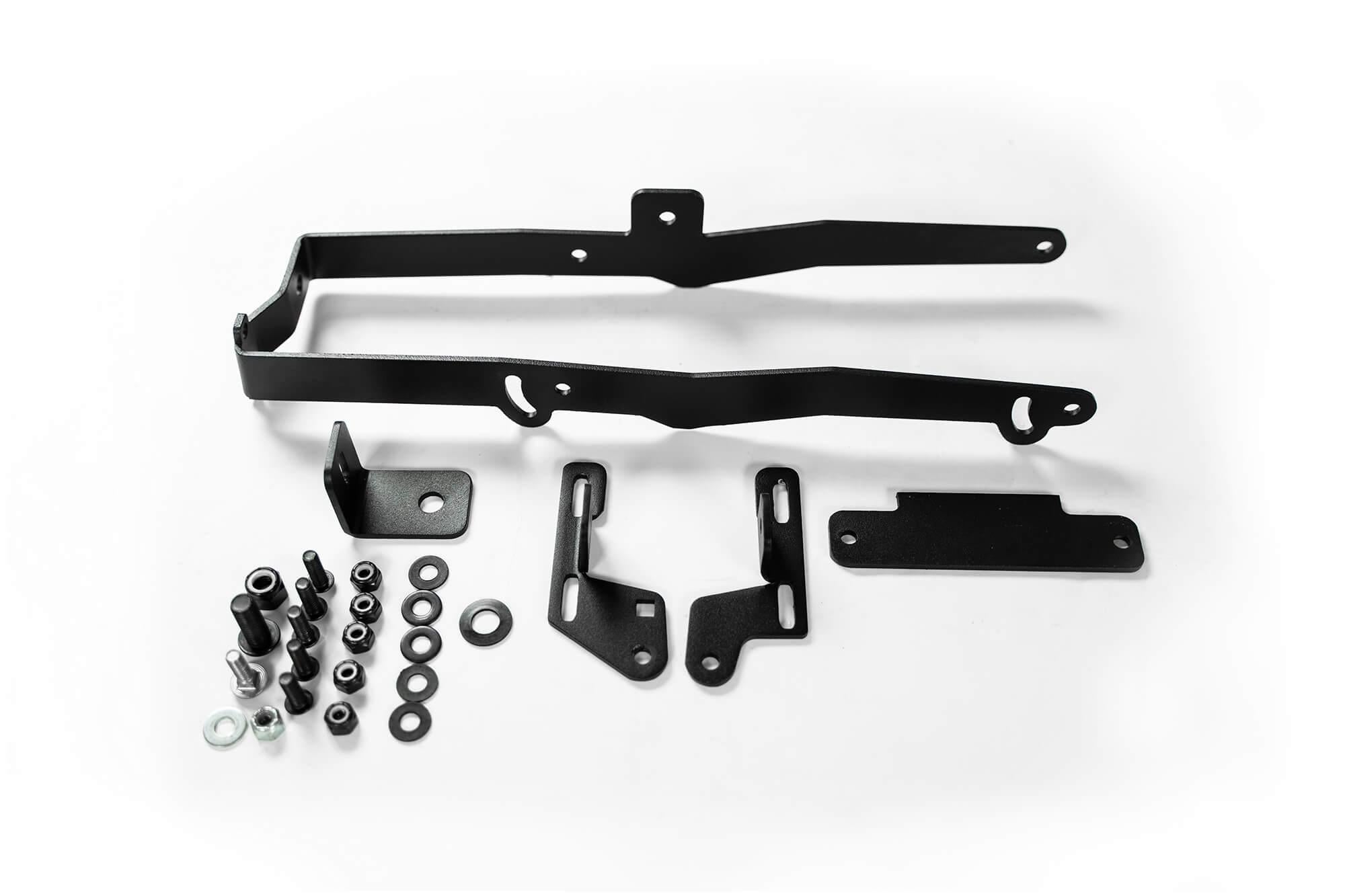 Addictive Desert Designs Ford Raptor 2022 - Up Adaptive Cruise Control Relocation Bracket In Hammer Black - AC2101501NA