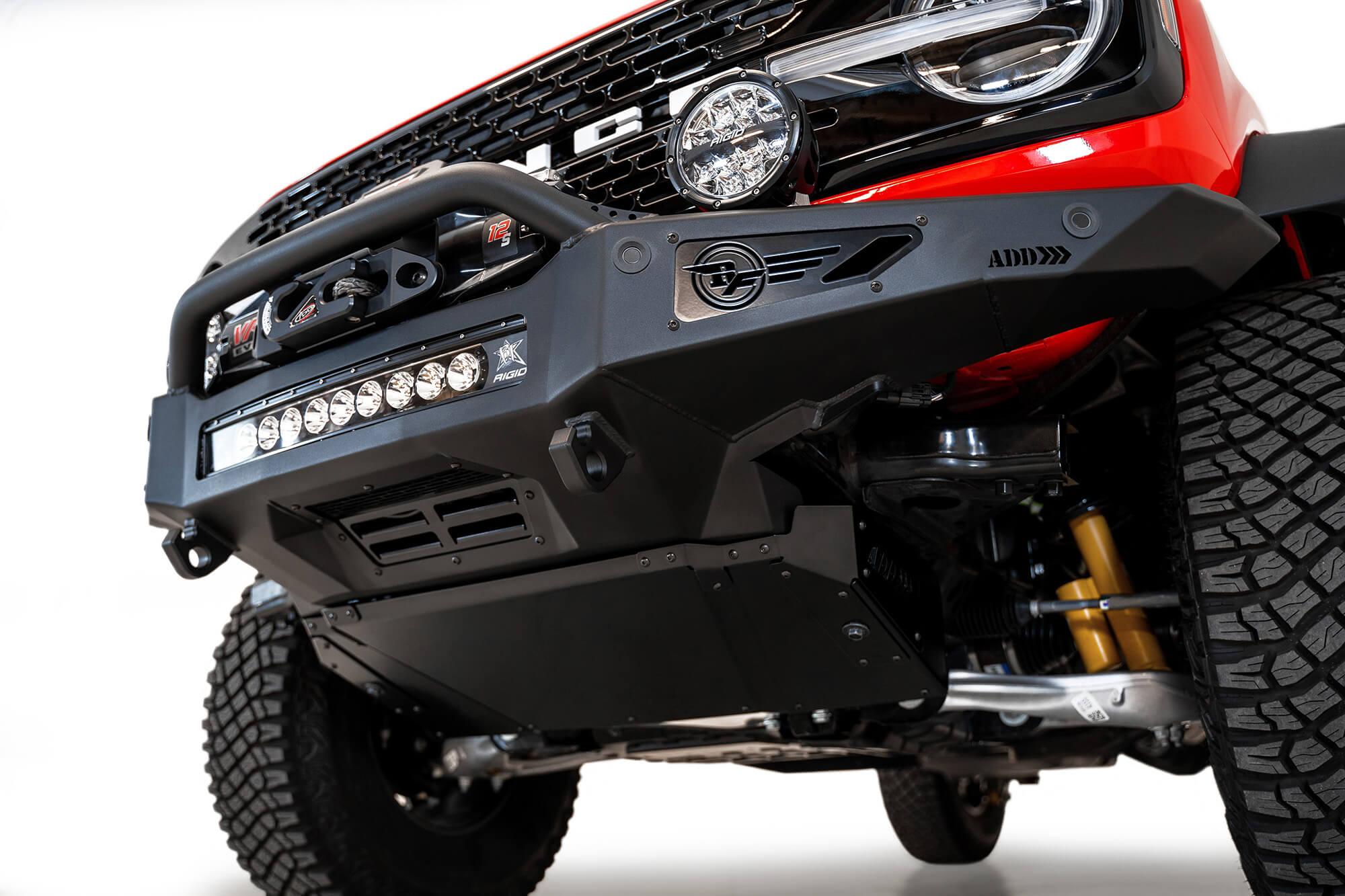 ADD AC23005NA03 Rock Fighter Aluminum Front Skid Plate (2021+ Ford Bronco)