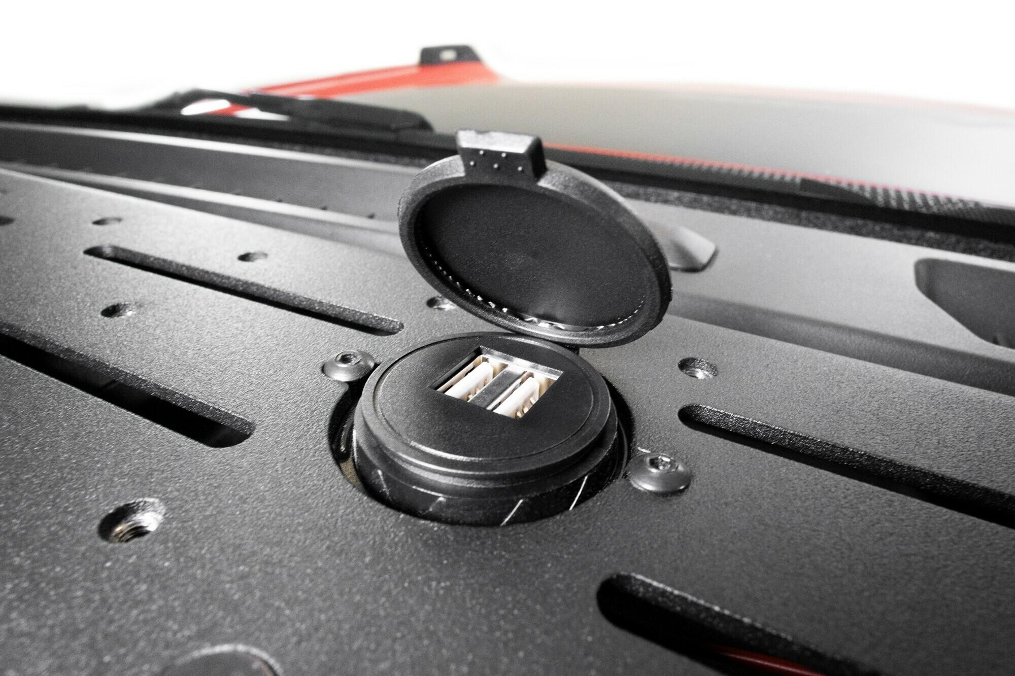 Addictive Desert Designs 2021-Up Ford Bronco - Dash Mount - W/ Hammer Topcoat - AC2302601NA