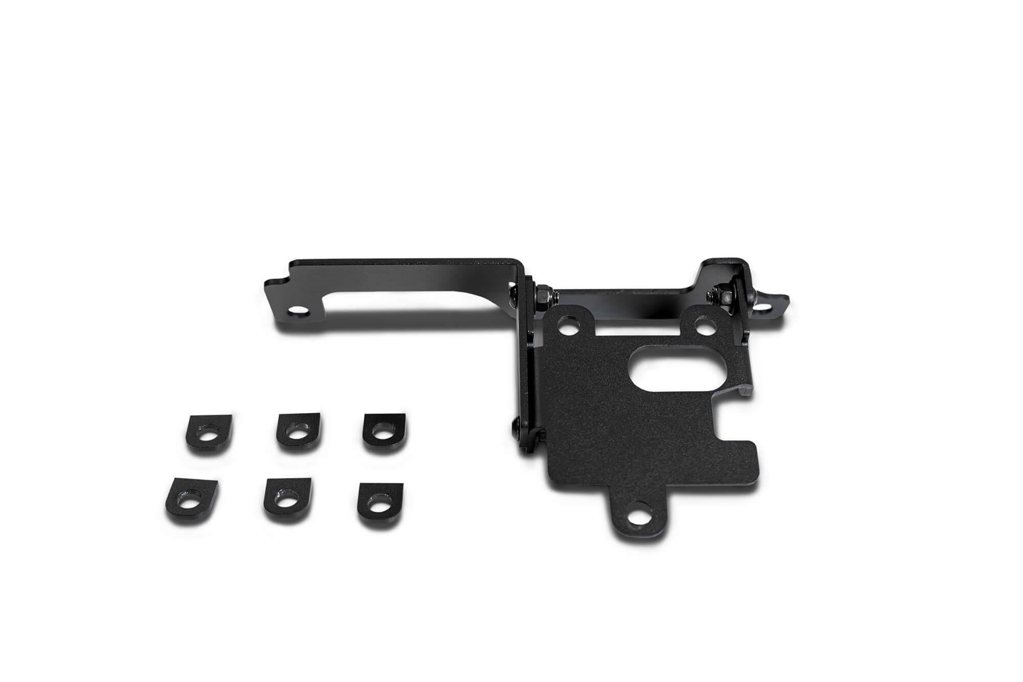 Addictive Desert Designs 2023-Up Ford Super Duty F250 - Adaptive Cruise Control Relocation Kit In Hammer Black - AC81152501NA