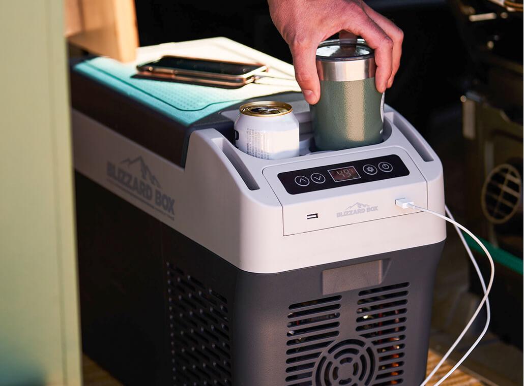 PROJECT X Blizzard Box 13-Quart Portable Electric Cooler - AC532650-1