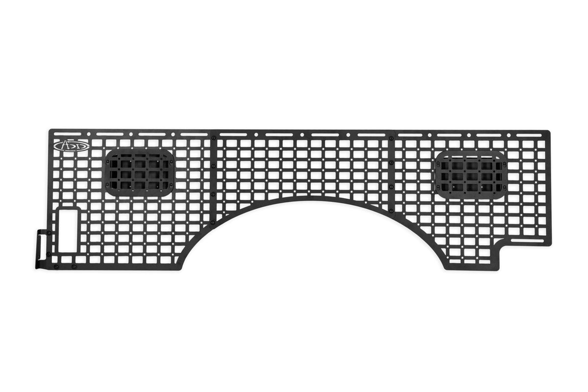 Addictive Desert Designs Ford F250 2023-Up Bed Side Molle - Driver Side In Hammer Black - AC8103201NA