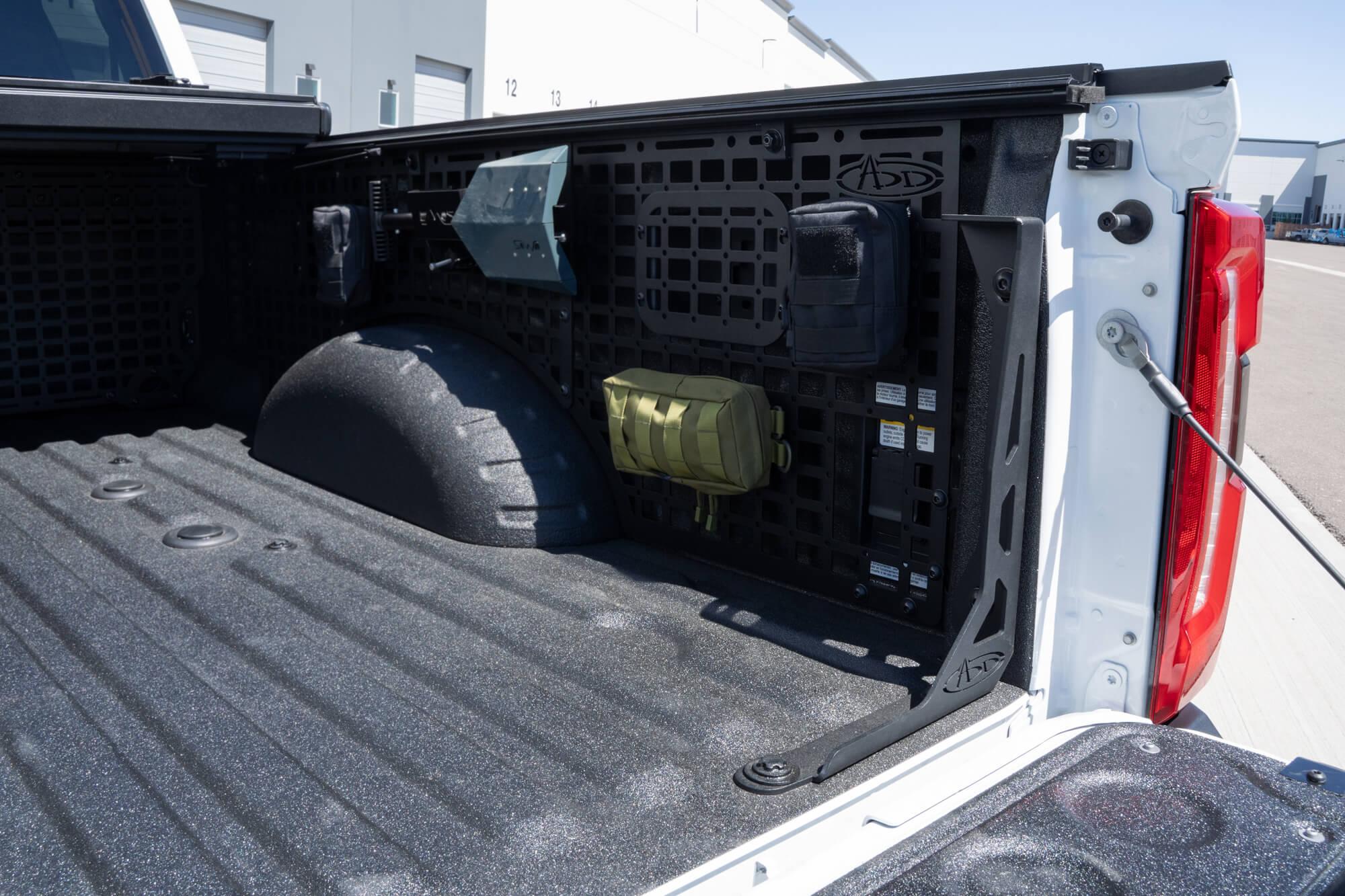Addictive Desert Designs 2023-Up Ford Super Duty - Bed Channel Stiffener in Hammer Black - AC8103401NA