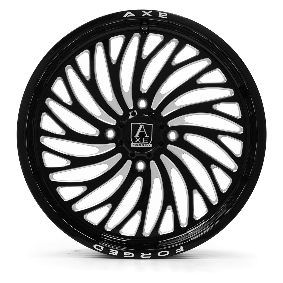 Axe Design AF10 UTV (left) Wheel 22x7 with 4x137 BP - 2274137-0AF10BML