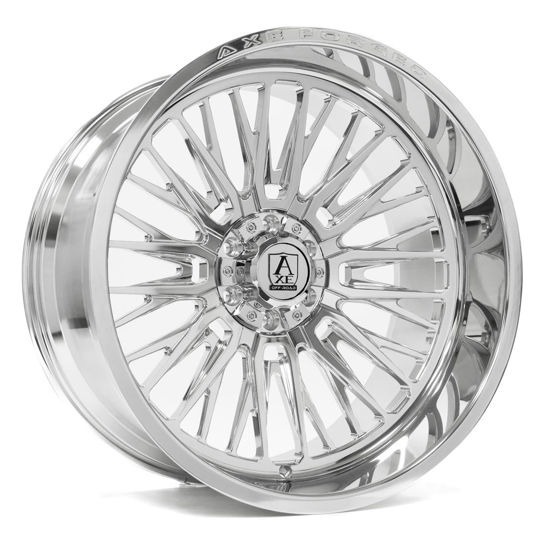 Axe Design AF14 Lex Forged Wheel - 24x14, 6x135-6x139, Fully Polished - 241412H-76AF14FP