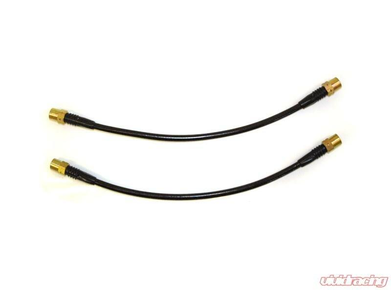Agency Power Front Steel Braided Brake Lines Audi A4 B6 | B7 02-08 - AP-A4-405