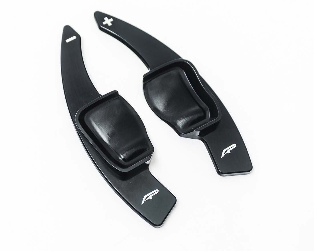 Agency Power Paddle Shifter Extensions Black Volkswagen MK6 All Models - BP0004B-B