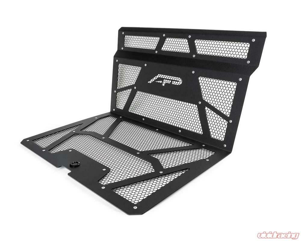 Agency Power Vented Engine Cover Matte Black | Matte Black Polaris RZR XP 1000 | XP Turbo 2014-2018 - AP-RZR-111-FMB-MMBLK