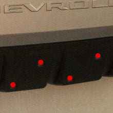 Anchor Room Engine Cover Accents - Black Portion (2010-2015 Camaro) - Light Ash Grey - 10CC_ICAB_LG
