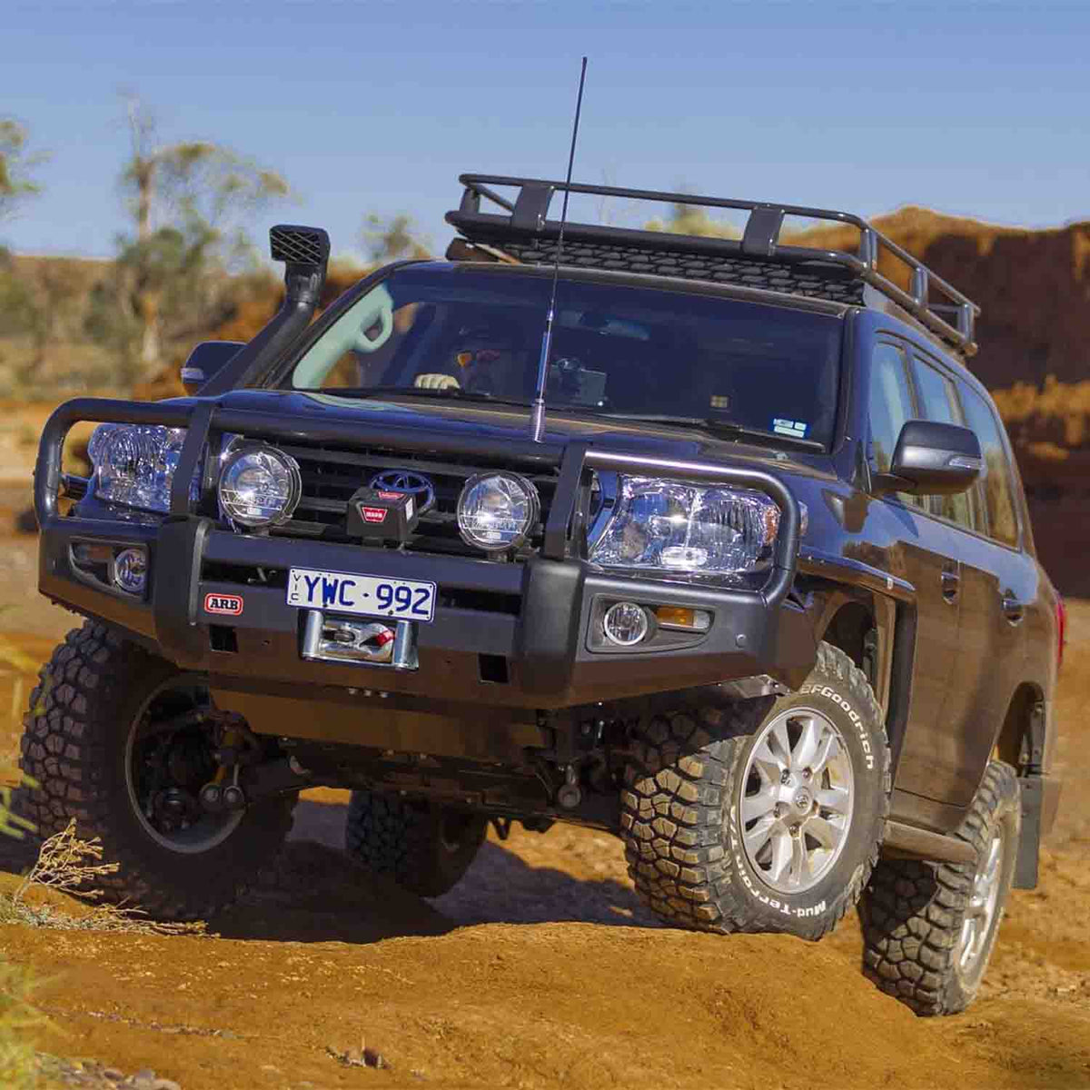 ARB Winch Bumper (2013-2015 Land Cruiser Base) - 3415150B