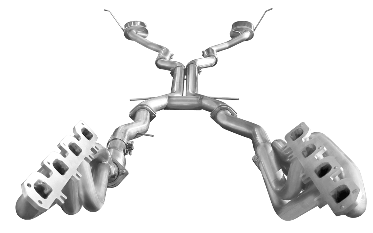 American Racing Headers Hellcat Durango Full System - 1-7/8" x 3", With Cats - 140221