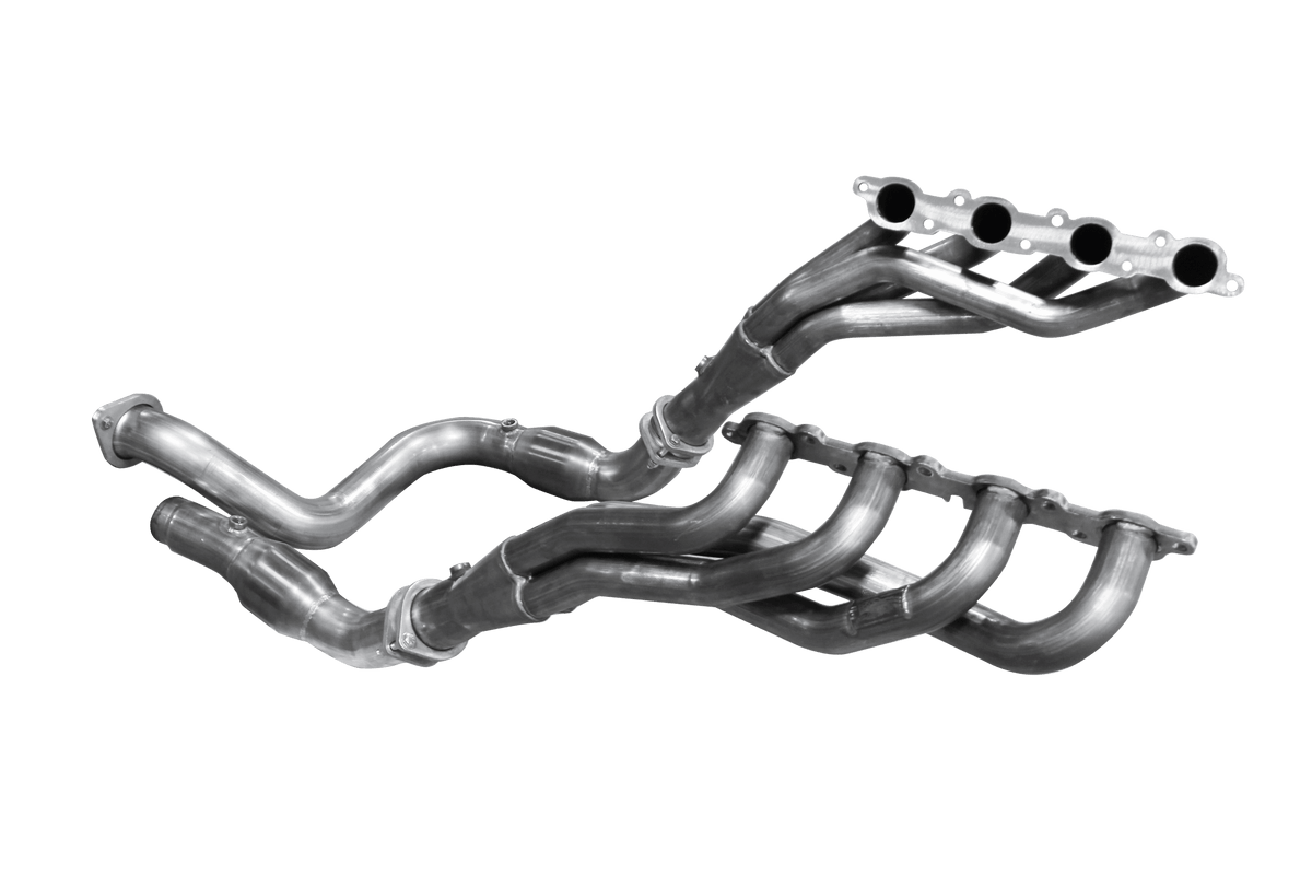 American Racing Headers Ford Superduty 7.3L 1 7/8 x 3" Headers with Catted Connection Pipes (2020 F250/F350 7.3L) - 160179