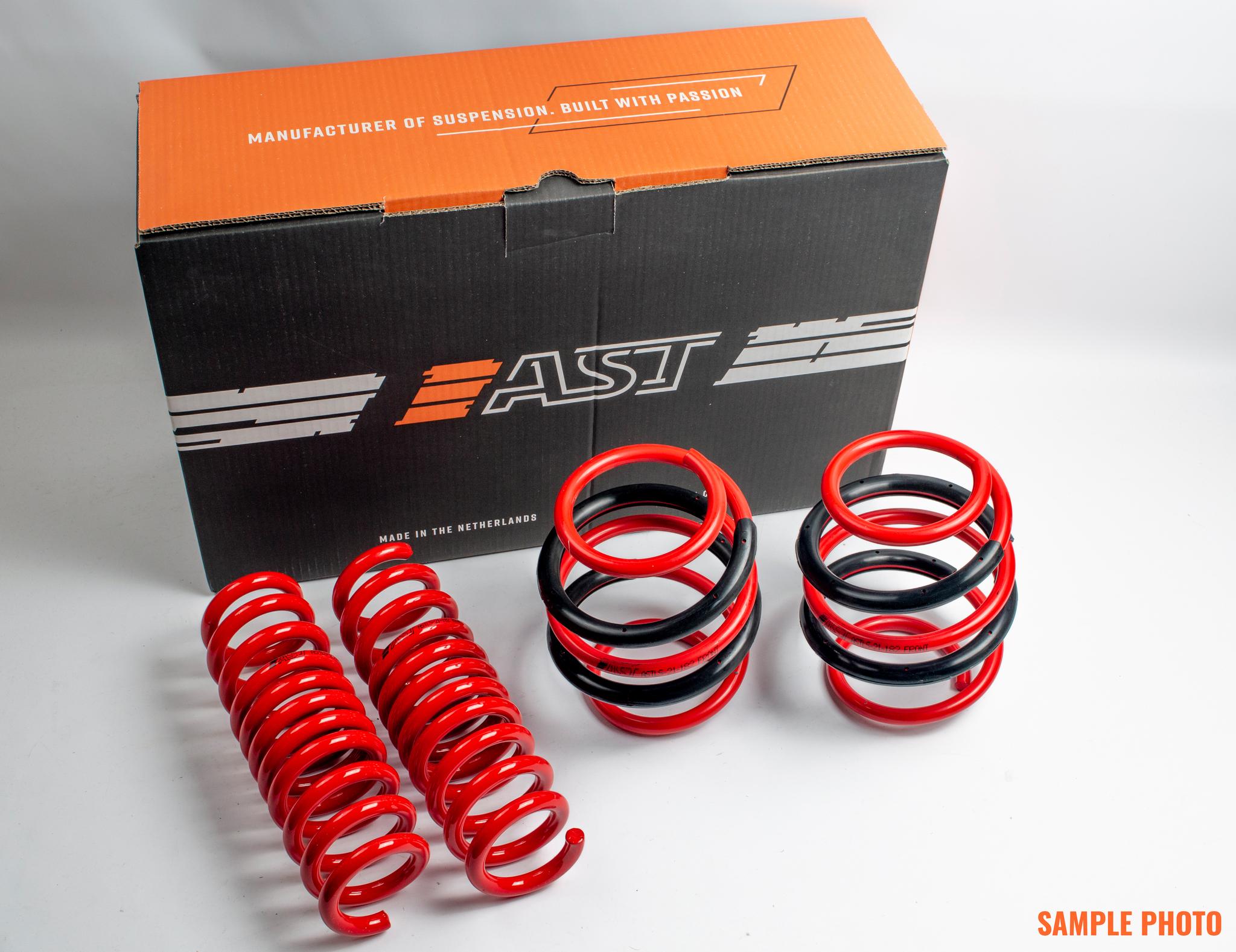 AST Suspension Set Of Ast Lowering Springs, Cold-Coiled On The Best Wafios Coiling Machines. - ASTLS-22-180