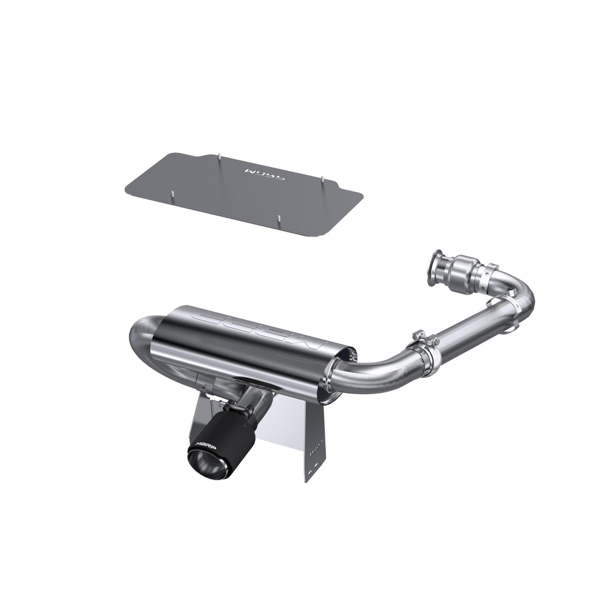 MBRP Mbrp  Sport Series Can-Am Oval Slip-On Muffler. - AT-9208FS