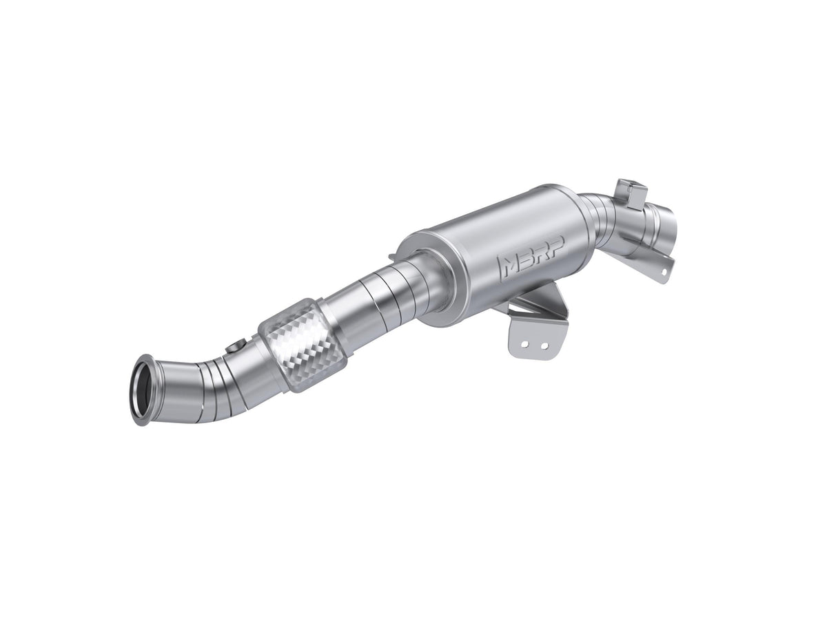 MBRP Mbrp Turbo Back Performance Series. (2024-2025 Maverick R, Maverick R X, Maverick R X RS, Maverick R X RS Smart-Shox) - AT-9219PT