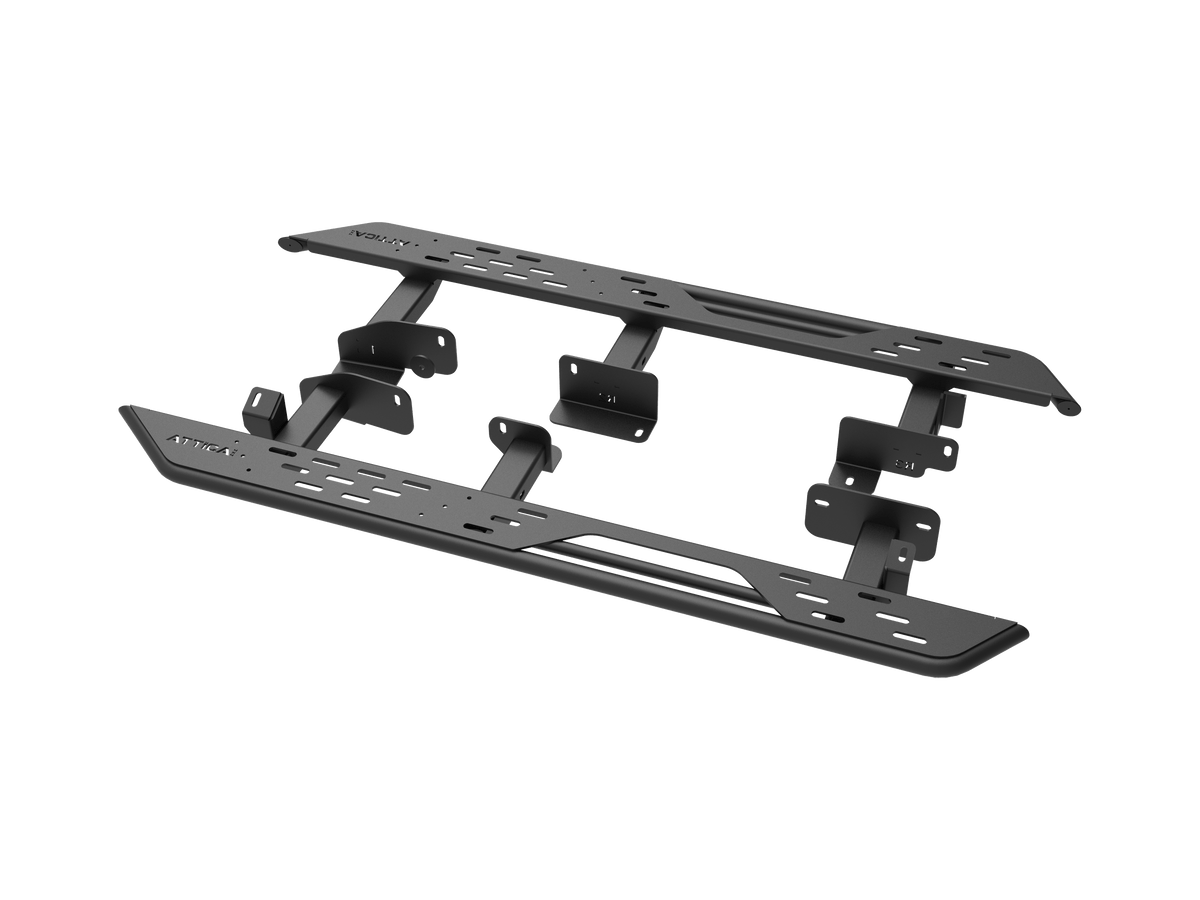 Attica 4x4 Side Steps - Frame Mounted (2021-2025 Bronco) - ATTFB01C102-BX