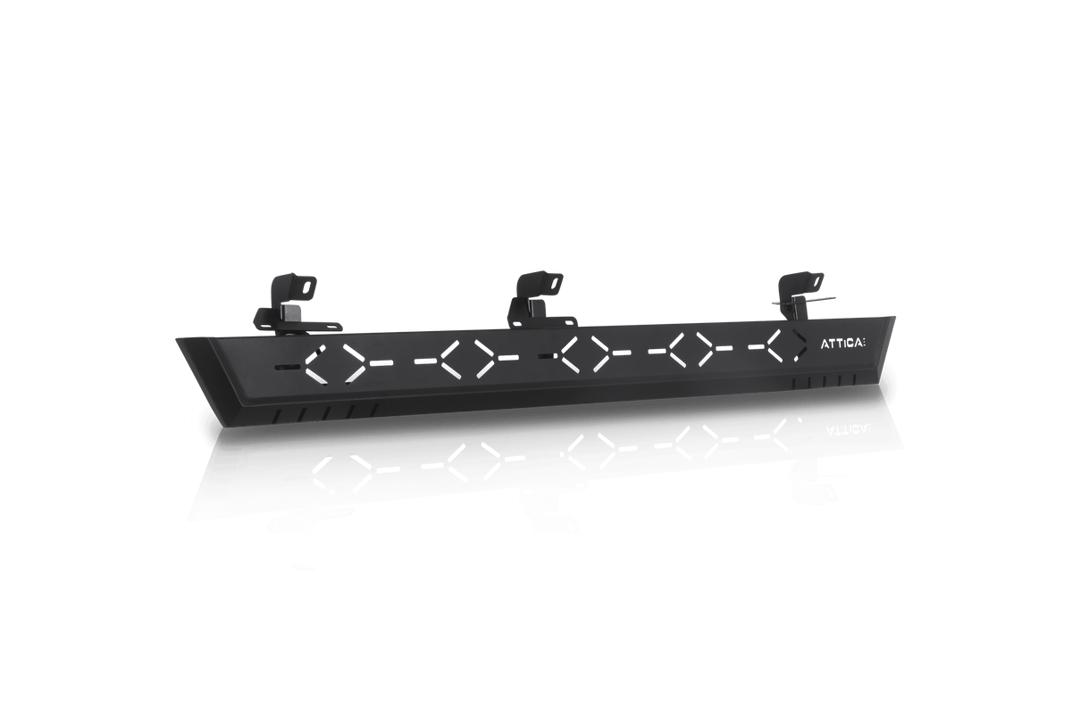 Attica 4x4 Side Step w/Step Lights - Body Mounted (2021-2025 Bronco) - ATTFB01C103-BX