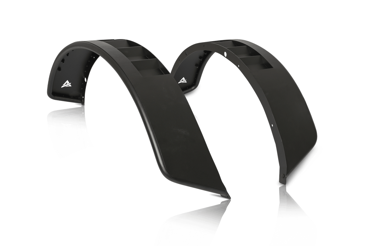 Attica 4x4 Ford Bronco 2021-24 Fender Flares (Rear) - Black - Powder Coated - Steel - ATTFB01H102-BX-R