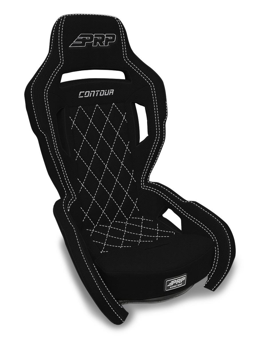 PRP Seats Contour UTV Suspension Seat Black Cloth - AU61001-PORXP-260